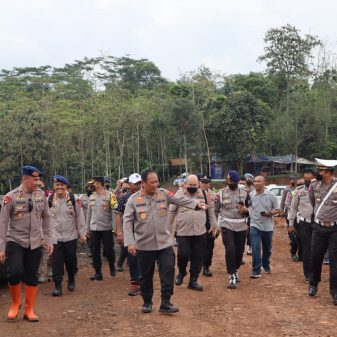 Kunjungan Kerja Kapolda Jabar Tinjau Pembangunan Mako Batalyon D Pelopor Sat Brimob Polda Jabar