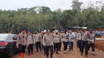 Kunjungan Kerja Kapolda Jabar Tinjau Pembangunan Mako Batalyon D Pelopor Sat Brimob Polda Jabar