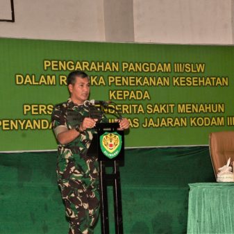 Pangdam III/Slw Mayjen TNI Kunto Arief Wibowo: Kalian Tidak Sendiri, Kita Bersama Untuk Proses Penyembuhan