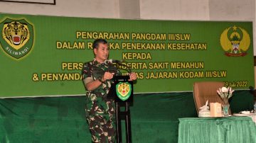 Pangdam III/Slw Mayjen TNI Kunto Arief Wibowo: Kalian Tidak Sendiri, Kita Bersama Untuk Proses Penyembuhan