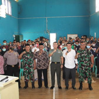Dandim 0612 Tasikmalaya, Pimpin Langsung Giat Komsos di Desa Margalaksana Kecamatan Salawu