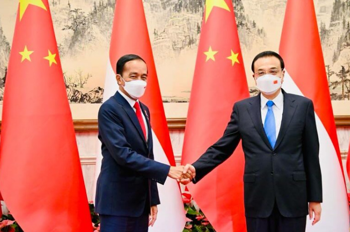 Temu Bilateral Presiden Jokowi Dengan PM Li Keqiang
