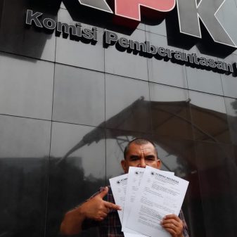 KOMPAK Indonesia Lapor KPK Dugaan Korupsi Di Kaimana