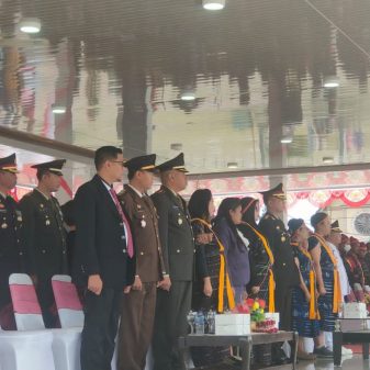 Peringatan HUT RI-77 Di Bajawa, Ini Harapan Dandim 1625