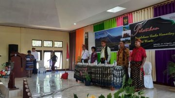 Danramil 03 Boawae Nagekeo Hadiri Pembukaan Pelatihan Pariwisata