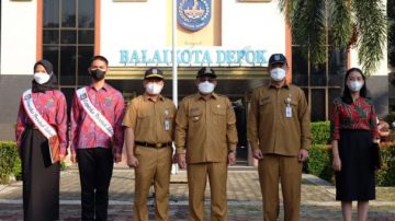 Wali Kota Depok Lepas Capaska Tingkat Provinsi Jawa Barat