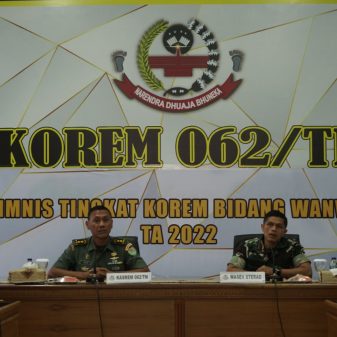 KASREM 062/TN  Pimpin Giat BIMNIS TK KOREM Bidang WANWIL