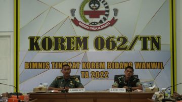 KASREM 062/TN  Pimpin Giat BIMNIS TK KOREM Bidang WANWIL