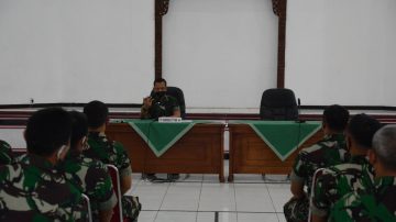 Danrem 07/Wijayakusuma : Laksanakan Tugas Dengan Ikhlas Dan Optimal