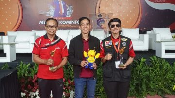 Kominfo Raih Juara Umum Tenis Meja Piala Menteri Kominfo