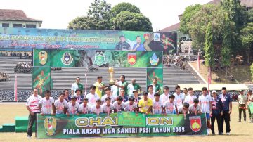 Tampil All Out, Andalas FC Peringkat Dua Final Liga Santri Piala Kasad Tahun 2022 Di Tingkat Kodam IV/Diponegoro