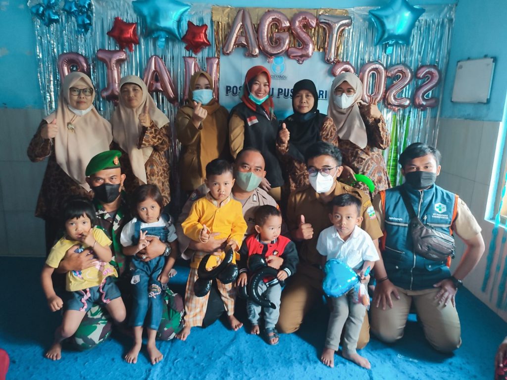 Polsek Karangpawitan Selenggarakan Giat Bulan Imunisasi Anak Nasional