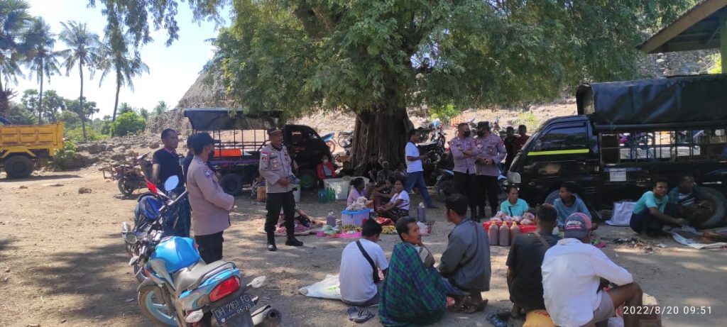 Berantas Judi Di Sabu Raijua, Kapolsek Hawu Mehara Gandeng Kades dan BPD