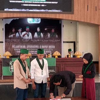 Pengurus HMI Komisariat STAI DDI Maros Resmi Dilantik 