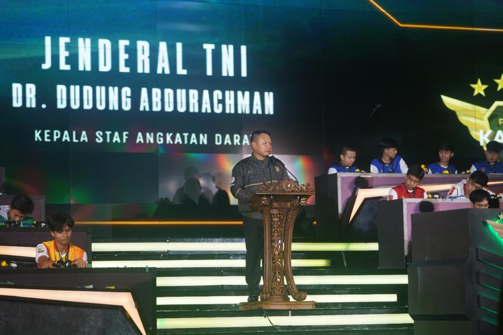 Closing Ceremony Turnamen Esports Piala Kasad, Ini Pesan Jenderal Dudung