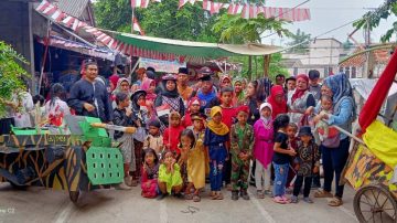 Dua Tahun Absen, Karnaval Agustusan RW 026 Perum Pondok Tanah Mas Cibitung Bekasi Hadir Lagi