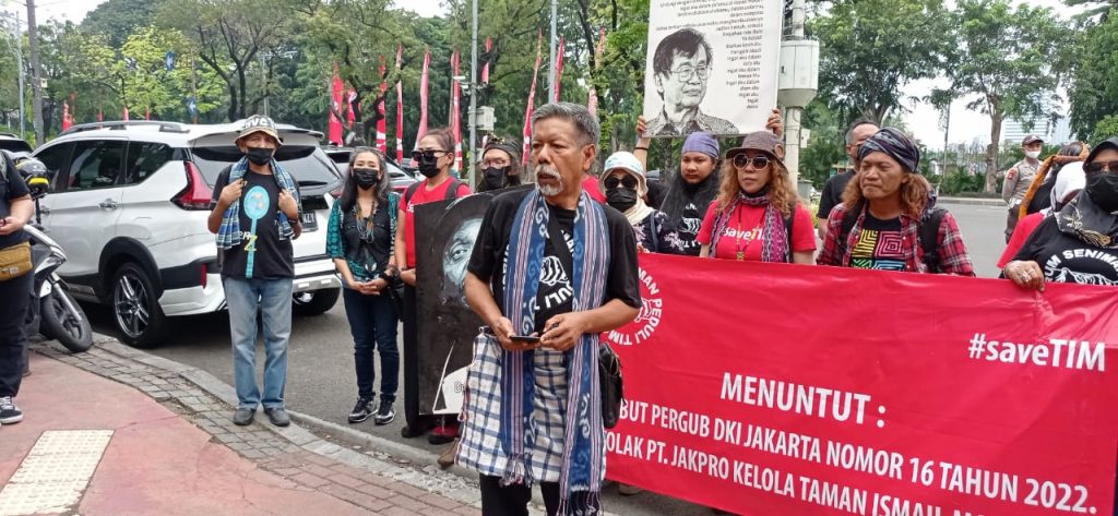 Forum Seniman Peduli TIM, Menggugat Pergub DKI