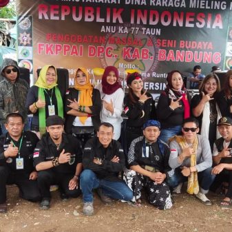 Hut RI Ke-77 FKPPI DPC Kab. Bandung Gelar Pengobatan Tradisional Gratis