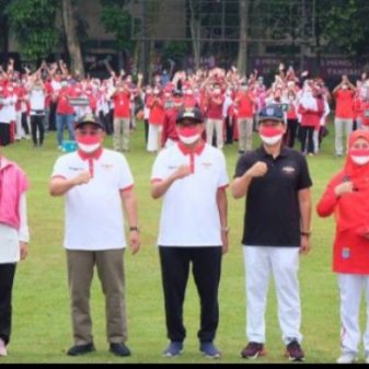 Semarakan HUT RI Ke-77 Pemkot Depok Canangkan Pembagian 10 Juta Bendera Merah Putih