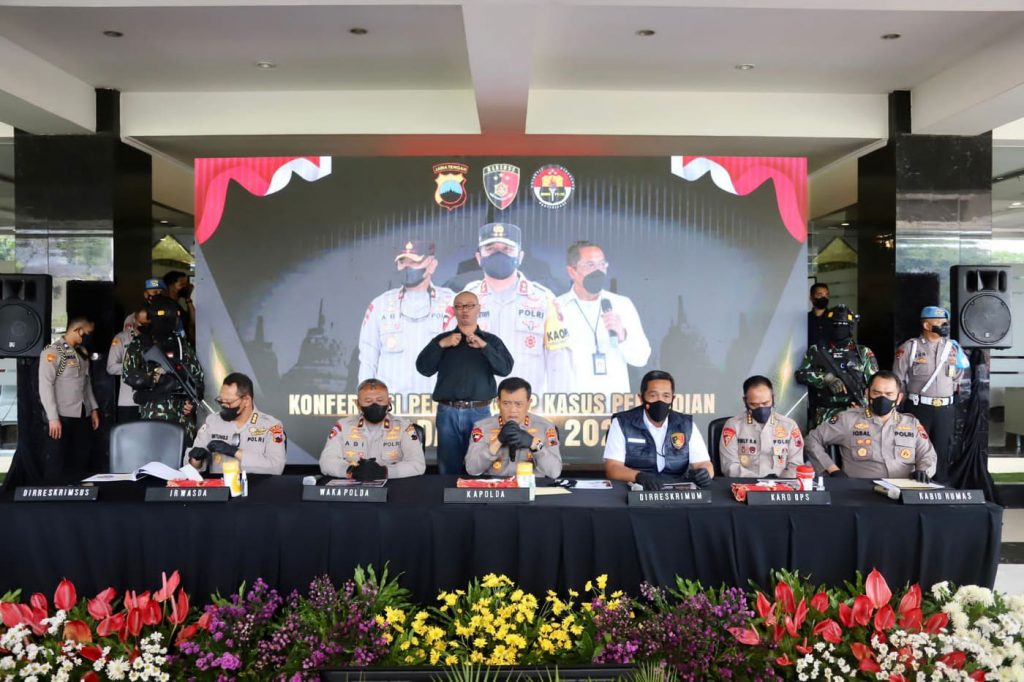 Sehari Polda Jateng Bekuk 24 Bandar Judi Dan Ratusan Penjudi
