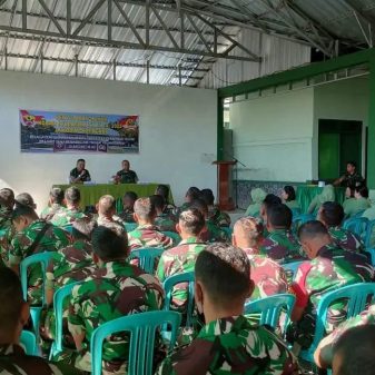 Penyuluhan Hukum Bagi Prajurit Dan Persit Kodim 1625 Ngada