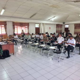 Pasi Pers Kodim 1625 Hadiri Pemantapan Persiapan HUT RI 77