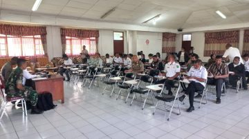 Pasi Pers Kodim 1625 Hadiri Pemantapan Persiapan HUT RI 77