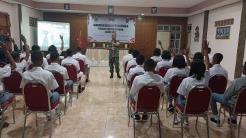 Perkuat Kapasitas, Dandim 1625 Bekali Wawasan Kebangsaan Paskibraka