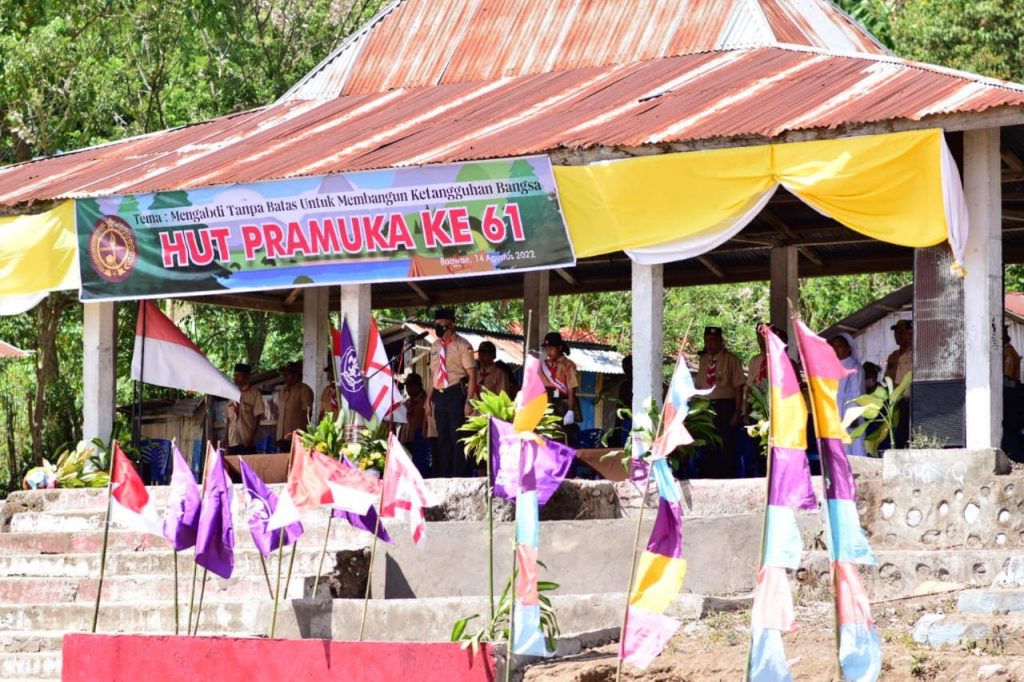 Ribuan Pelajar Ikut Peringatan Hari Pramuka Di Boawae Nagekeo