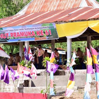 Ribuan Pelajar Ikut Peringatan Hari Pramuka Di Boawae Nagekeo