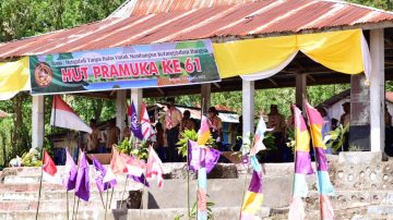 Ribuan Pelajar Ikut Peringatan Hari Pramuka Di Boawae Nagekeo