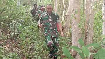 Dandim 1625 Letkol Inf Ferdinand Tinjau Lokasi TMMD-115