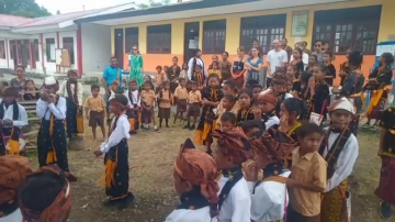 Promosi Pariwisata Nagekeo, SDI Nebe Kenalkan Budaya Ke  Wisatawan