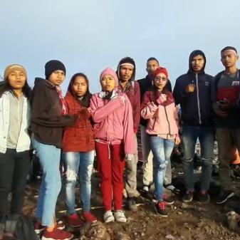 HUT RI Ke-77 Di Puncak Gunung Ebulobo Flores