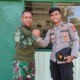 Polsek Aimere Dan Koramil 03/1625 Tingkatkan Kesolidan TNI Polri