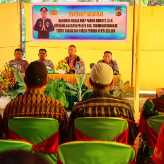 Sambangi Polsek Jajaran, Kapolres Ngada Tekankan Kinerja Dan Berantas Judi