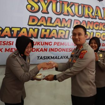 Rayakan HUT Polwan ke -74, Polres Tasikmalaya Kota Gelar Syukuran