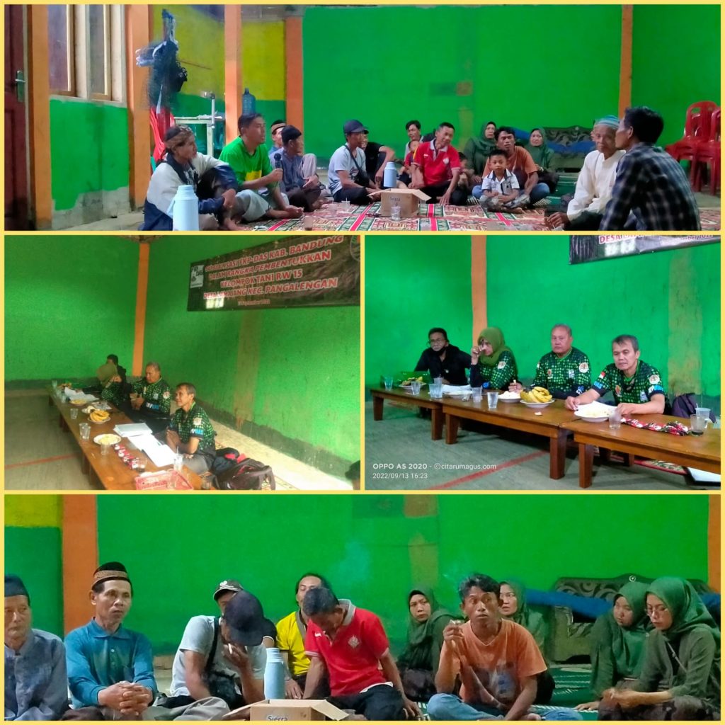 Sosialisasi FKP-DAS Kab.Bandung Pembentukan Kelompok Tani Desa