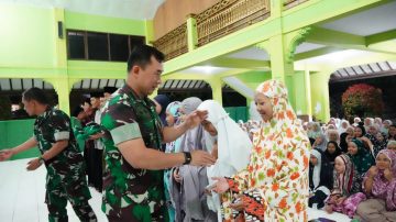 Silaturahmi Ke Pondok Pesantren, Pangdam III/Siliwangi Berikan Bantuan Perlengkapan Ibadah dan Alat Mandi