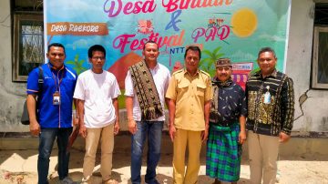 Ditetapkan menjadi Desa Binaan , Kades Di Sabu Raijua berterima kasih Kepada Bank NTT