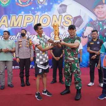 Sa Ayana FC Juarai Danrem Cup VI Tahun 2022.