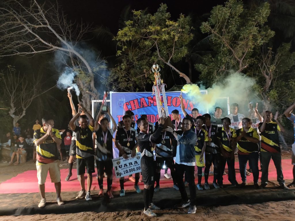Tutup Tunas Muda Cup, Wakil Bupati Sabu Raijua Apresiasi Penggagas dan Panitia