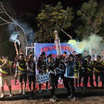 Tutup Tunas Muda Cup, Wakil Bupati Sabu Raijua Apresiasi Penggagas dan Panitia 