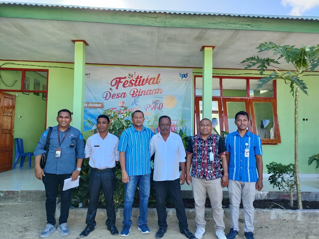 Tim Penilai Festival Desa Binaan Kunjungi Raijua, Kades Kolorae : Terima Kasih Bank NTT