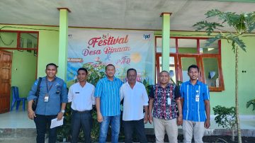 Tim Penilai Festival Desa Binaan Kunjungi Raijua, Kades Kolorae : Terima Kasih Bank NTT 