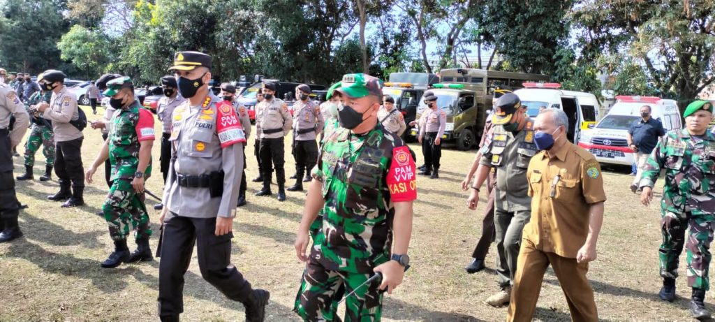 Apel Gelar Pasukan Pengamanan VVIP Kunker Ibu Negara RI Ke Labuan Bajo