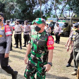 Apel Gelar Pasukan Pengamanan VVIP Kunker Ibu Negara RI Ke Labuan Bajo