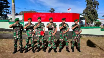 Dandim 1625 Lepas Pindah Tugas Sersan Mayor Joni Esron Sanam