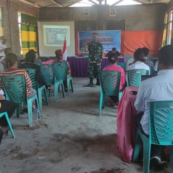 Kodim 1625 Melalui Pabung Sosialisasi Penguatan Wawasan Kebangsaan