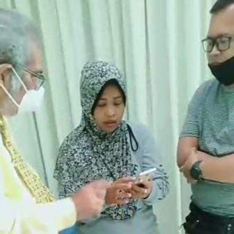 Komnas Perlindungan Anak Arist Merdeka Sirait Sambangi Bayi 18 Bulan Diduga Korban Salah Prosedur Pelayanan Rumah Sakit